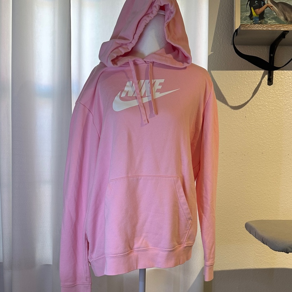 Nike Women's Light Pink Hoodie